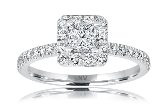 Halo Engagement Ring PCH003